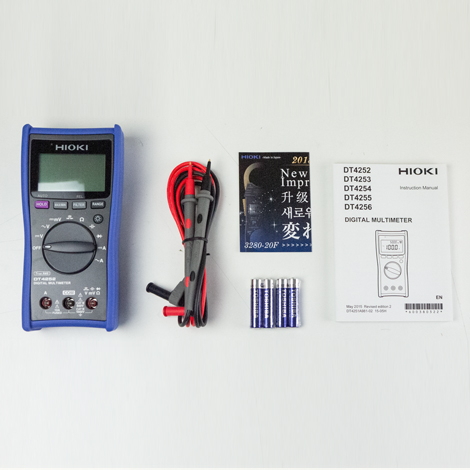 ดิจิตอลมัลติมิเตอร์ hioki dt4252